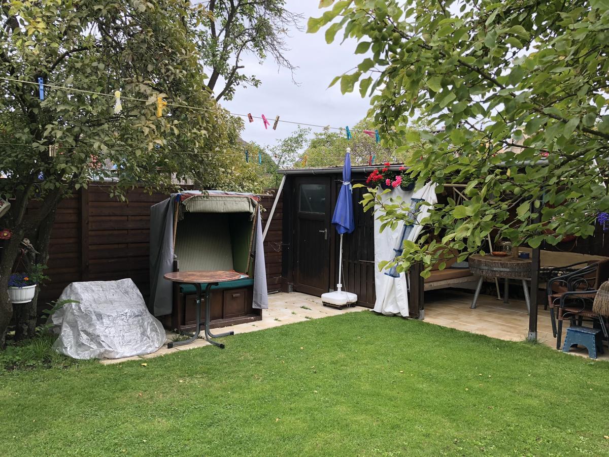 Ferienwohnung Mit Garten Wieck Eksteriør bilde